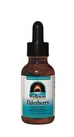 Source Naturals Wellness Elderberry Liquid Extract For Immune System Support - Sambucus nigra - 4 Fluid oz