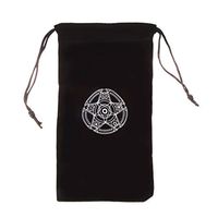 yuuups 1Pc Mini Drawstring Package Tarot Card Storage Bag Toy Jewelry Home Velvet Pentagram