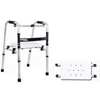 Medical Folding Walker Adjustable Height Walking Aids for Elderly, Seniors, Handicap, Disabled,Max180kg(Accessories Included)