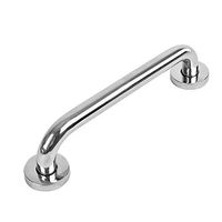 Toilet Safety Rails Bathroom Grab Bar Bathtub Handrail Tub Safety Grab Bar Chrome Base Safety Handles Wall Mounted Daily Living Aids Assist Safety Support Handle, Towel Holder, Polished Finish