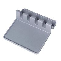 Spatula Rack, Silicone Spoon Rest Utensil Spatula Holder Heat Resistant Truner Storage Rack Stand Holder Pad Kitchen Cooking Tool