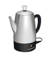 Mixpresso Electric Coffee Percolator | Stainless Steel Coffee Maker | Percolator Electric Pot - 10 cups