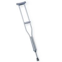Medline MDSV80536 Standard Aluminum Crutches, Youth (Pack of 8)