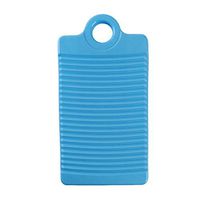 Idiytip Plastic Washboard Shirts Cleaning Laundry Scrub Board For Washing Thick Socks Underwear(Blue)