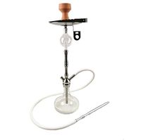27" Premium Hookah, Arab Hookah Set Stainless Steel Removable Premium Hookah Set Easy to Clean and Store Family Bar Club Party Outdoor Cafe