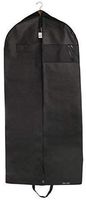 Bags for Less Black Garment Travel and Storage Breathable Bag 26 inch x 42 inch x 5 inch with Zipper and Eye-Hole and Carry Handles for Folding for Suits Tuxedos Dresses Coats