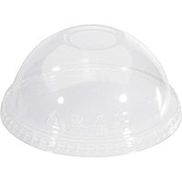 Clear Dome Lids For Plastic Cups: 14-24oz (Clear, 50ct)