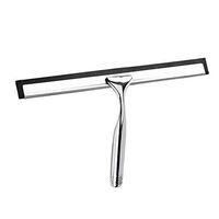 Riforla Shower Squeegee for Shower Doors Window Squeegee Glass Cleaner Stainless Steel Sqeegy for Shower Wiper Cleaner Car Squeegee Shower Bathroom Mirror Brush Shower Hooks