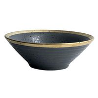 Bowl Single Noodle Folk culture bowl Home Creative Ceramic Folk culture bowl Vintage Soup Folk culture bowl, Salad Folk culture bowl Cooking & Dining (Color : Black, Size : 20.5 7 5cm) Hotel table