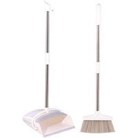 SCDTB Household Broom Set Combination Household Cleaning Sweeping Sweeping Hair Standing Upright Sweep Use Long Handle and Lobby Broom
