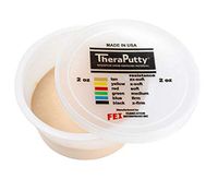 FEI 10-0956 Can-Do Theraputty Exercise Material, XX-Soft, 2 oz, Tan