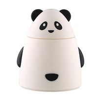 EUNOMIA Ultrasonic Aromatherapy Essential Aroma Oil Diffuser Panda Cool Mist Humidifier (White)
