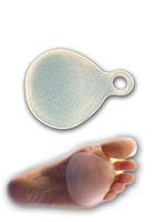 AT Surgical Comfortable Silicone Gel Cushion Metatarsal Pads for Bones and Foot - Large
