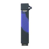 Anti-Slip Texture Case for JUUL,Silicone Skin Cover Shield Wrap Gel for JUUL (Black and Purple)