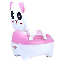 Aland Toddler Drawer-Type Water Closet Foldable Plastic Bathroom Potty Trainer Toilet Pink
