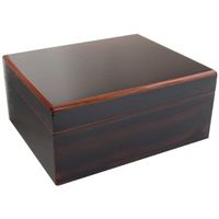 Savoy by Ashton Small Macassar Humidor, 25 Cigar Capacity