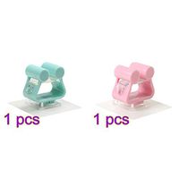 TOPBATHY 2pcs Wall Mounted Mop Holder Self Adhesive Mop and Broom Holder Hanging Organizer for Bathroom Kitchen