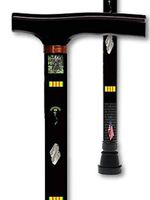 Walking Cane Military Veteran T Handle Vietnam Veteran Derby Adjustable Aluminum Men or Women