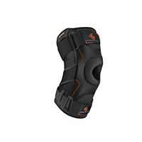 Shock Doctor Knee Support with Dual Hinges (Black, X-Large)
