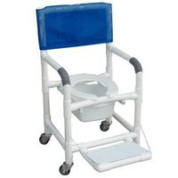 Sammons Preston Deluxe Wheeled Shower/Commode Chair