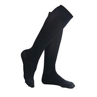 Supportline for Women 18-22 mmHg Sock Closed Toe Color: Black, Size: Large