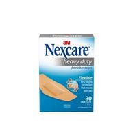 Nexcare(TM) Heavy Duty Flexible Fabric Bandages 664-30PB One Size 30 ct