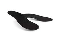 Shoe Insoles for Workwear Boots Work Shoes Safety Shoes, with Activated Carbon Charcoal Odor Control and Orthotic Arch Support, by WorkerWalker, Super Active Pro, Made in Europe (38 EUR - 7 US Women)