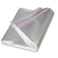 15” x 20” Clear Cellophane Bags Resealable Plastic OPP Bags Self Seal Poly Bags for Apparel,Party Wedding Gift Bags (15X20 inch(100Pcs))
