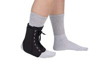 FitPro Lace Up Ankle Support Brace with Removable Inserts, X-Small, Amazon Exclusive Brand