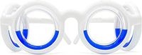 Original Motion Sickness Glasses | Cruise Ship Accessories Anti-Nausea | Foldable Smart Glasses Raised Airsick Lensless Travel Sports Cruise Essentials Anti-Motion Sickness (White)