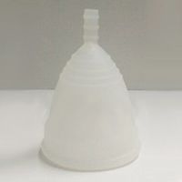 RONSHIN Medical Soft Silicone Menstrual Cup, Ruby Cup Feminine Hygiene Cups, Menstrual Cup with Super Guarantee