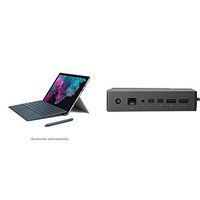 Microsoft Surface Pro 6 (Intel Core i7, 8GB RAM, 256GB) - Newest Version and Microsoft Surface Dock (PD9-00003)