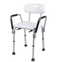 FKDEWALKER Aluminum Bath Stool, Non-Slip fold Shower Chair, Liftable,for Pregnant Woman and Elderly