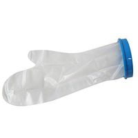 Waterproof Arm Cast Cover for Shower, Bath, Swimming and Outdoor Activities - Reusable Thick Adjustable Cast Protector Keeps Injured Arm, Broken Wrist from Water and Sand, Protects Wounds (Short Arm)