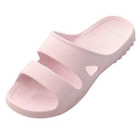 Emimarol Women and Men Bath Slipper Anti-Slip for Indoor Home House Sandal Cozy Soft Bedroom Shoes Light Green