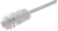 Carlisle 4046702 Sparta Handle Quart Bottle Brush, Polyester Bristles, 3" Bristle Diameter, 16" Overall Length, White (Pack of 12)