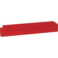 Vikan 77314 Rubber Double Hygienic Squeegee Replacement Blade, 10", Red