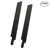 Zealetc Dipole Antenna 5dBi 4G LTE Rubber Duck Antenna with SMA Male Plug  for CEP Router Access Point Wireless Rang Extender and other Network Device (2-Pack)