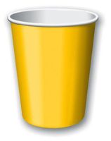 Yellow Paper Cups 14ct