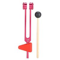 Aluminum Alloy Tuning Fork, C128HZ Tuning Fork Sound Healing Sound Hammer