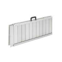 Drive Medical Single Fold Portable Wheelchair Scooter Ramp with Carry Handle and Travel Bag, 3 Feet Long, Gun Metal (3 Feet X 30 Inch)