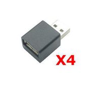 BG-UAI x 4: Lot of 4 USB Charging Adpaters for iPad 1 2 3 4 Mini