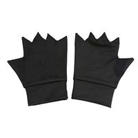 Trenton Compression Arthritis Gloves for Men and Women, Fingerless Compression Gloves Black