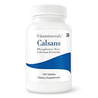 VITAMINERALS Muscle Cramping Support PH Controlled Phosphorus-Free Calcium (180)