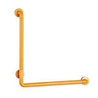 Toilet Safety Rail Bathroom Grab Bar, Seat Support Hand Grips for Disability Aid and Seniors for Home and Hotel (Stainless Steel Coated with Nylon)