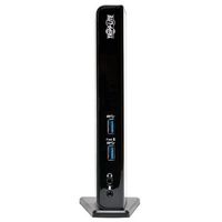 TRIPP LITE USB 3.0 SuperSpeed Laptop Dual Head Docking Station - HDMI and DVI Video, Audio, USB Hub Ports and Ethernet (U342-DHG-402)