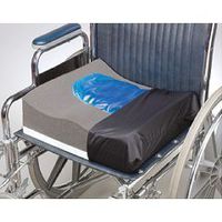 Skil-Care Contour Wheelchair Cushion - Contour Cushion w/Gel and Foam, 16"x16"