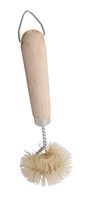 REDECKER Natural Pig Bristle Drain Brush with Untreated Beechwood Handle, 5-1/2-Inches