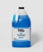 CLEANER, GLASS & SURFACE K11 AMMONIA LIQUID PLASTIC CLEAR DARK BLUE
