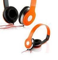 Roberts Fojjers Special Foldable Over the Head Stereo Dj Headphone 3.5 Mm for Pc Tablet Music Video & All Other Music Players.. (Tangerine)